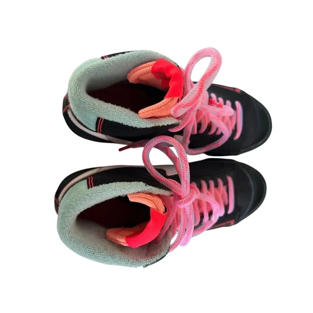 NIKE BLAZER MID '77 GS 'BLACK ATOMIC PINK' DD7710-001 Size 6 Youth Unisex